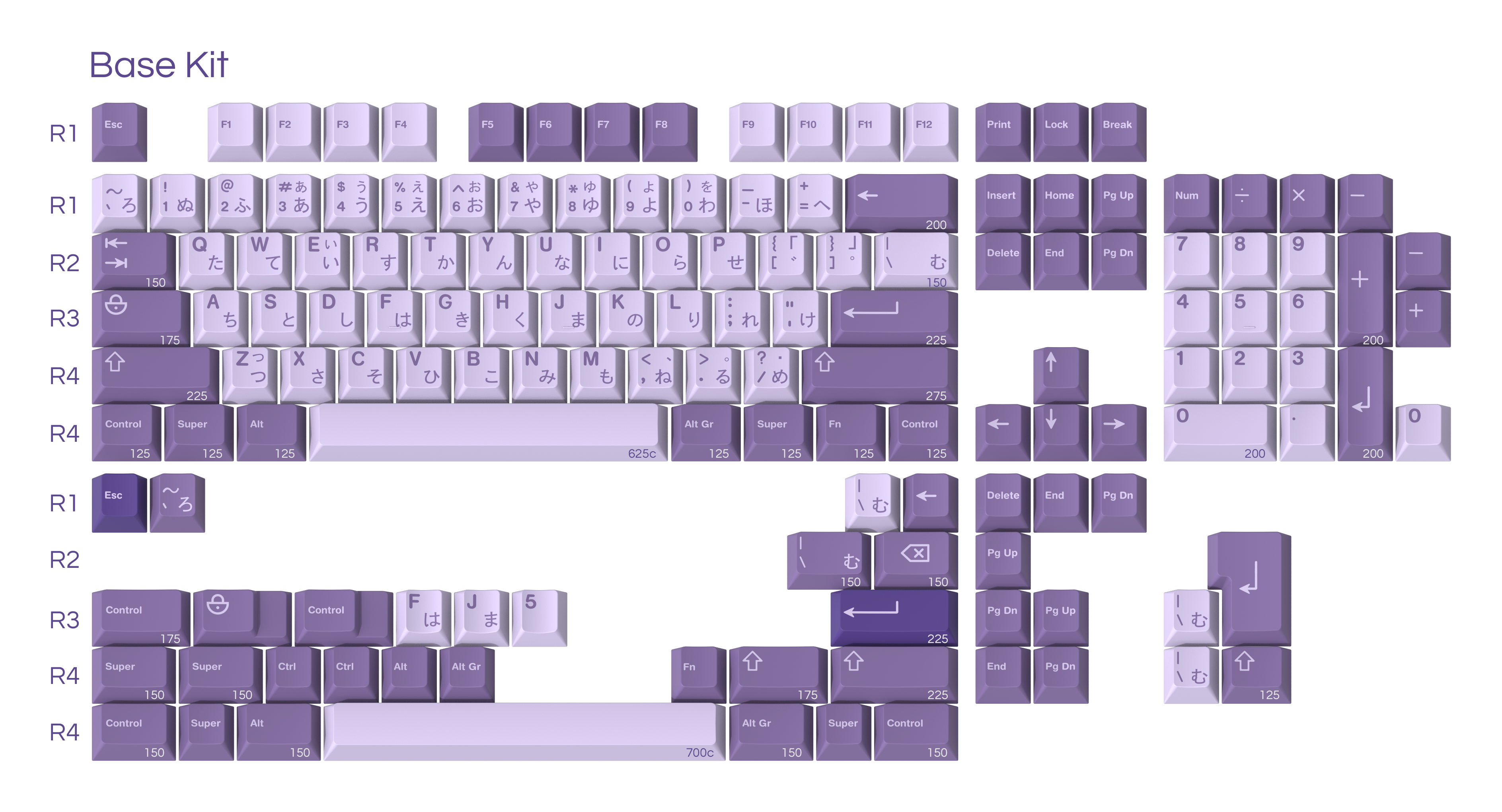 GMK Frost Witch Keycap Set